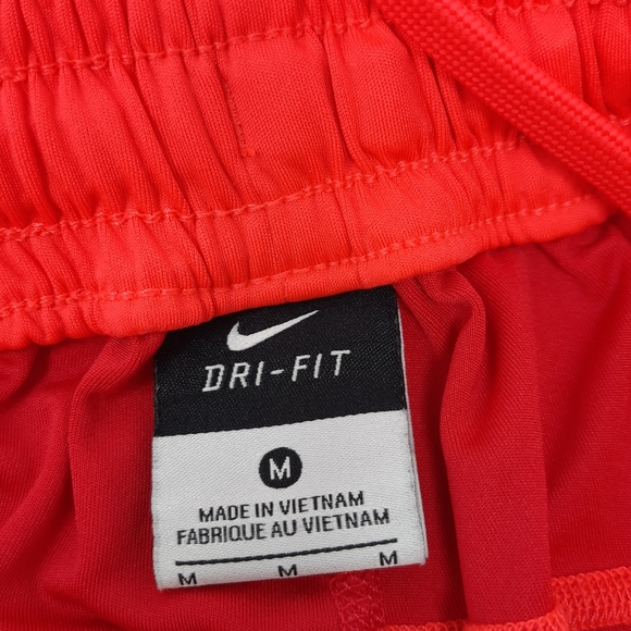 Women's Nike Dri-Fit Red Athletic Running Shorts - Picture 3 of 5